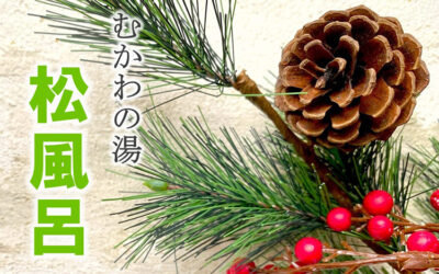 年明け最初のお風呂は「松風呂」 南アルプス釜無川温泉 むかわの湯