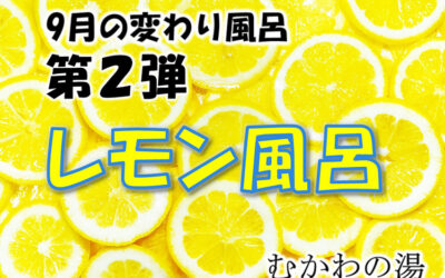 レモン風呂 南アルプス釜無川温泉 むかわの湯